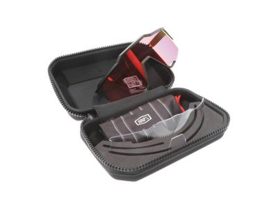 100% Performance Speedcraft okuliare, Soft Tact Black/HIPER® Red Multilayer