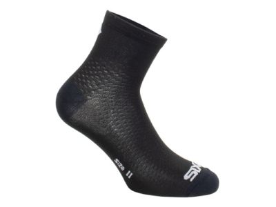 SIXS LOW S funkcionális zokni, fekete