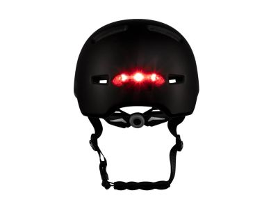 FORCE Metropolis helmet, black mat/gloss