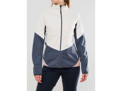 Craft CORE Glide women&#39;s jacket, white/grey