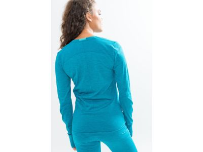 Damska koszulka Craft Fuseknit Comfort w kolorze niebieskim