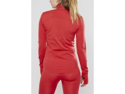 Koszulka damska CRAFT Fuseknit Comfort, czerwona