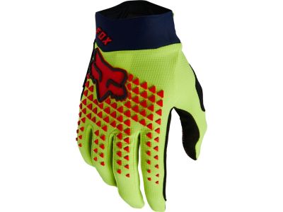 Fox Defend children&amp;#39;s gloves, Fluo Yellow