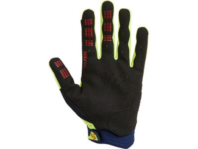 Fox Defend children&#39;s gloves, Fluo Yellow