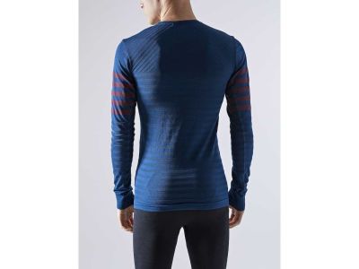 Craft Fuseknit Comfort Blocked T-Shirt, dunkelblau