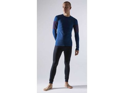 Craft Fuseknit Comfort Blocked T-Shirt, dunkelblau