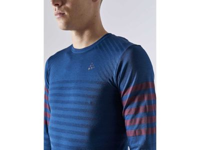 Craft Fuseknit Comfort Blocked T-Shirt, dunkelblau