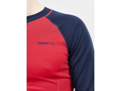 Craft CORE Warm Baselayer set, tmavě modrá/červená