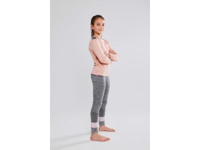 CRAFT Fuseknit Comfort gyerek póló, rózsaszín