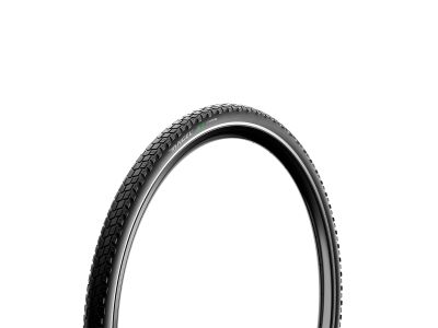 Pirelli-Reifen Angel XT Urban 700x42C HyperBELT-Reifen, Draht, schwarz mit reflektierendem Streifen