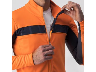 Castelli MORTIROLO VI kabát, élénk narancssárga