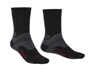 Bridgedale Hike MW MP BOOT ponožky, černé