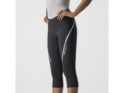 Castelli VELOCISSIMA 3 Damen 3/4 Hose, schwarz/silber