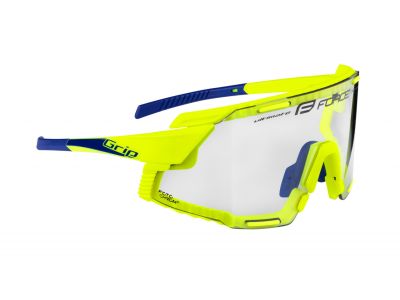 FORCE Grip brýle, fluo, fotochromatická skla