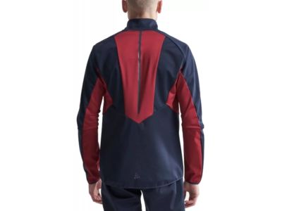 Craft Glide jacket, red/dark blue