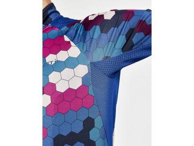 Koszulka rowerowa CRAFT ADV Endur Graphic, pomegranateowo-różowa