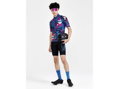 CRAFT ADV Endur Graphic jersey, dark blue/pink