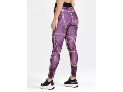 Craft ADV Core Essence spodnie damskie, fioletowe/różowe