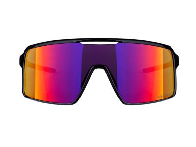 FORCE Static glasses, black/purple mirror lens