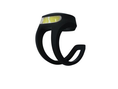 Knog Frog V3 Intermitent frontal reîncărcabil, reîncărcabil, 40 lm, spider black