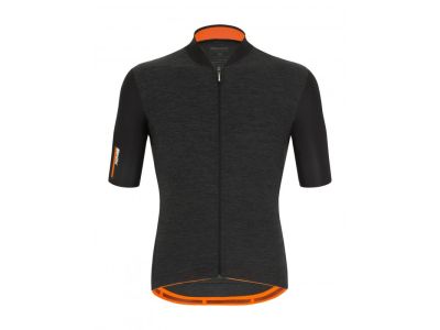 Santini Colore Puro jersey, black