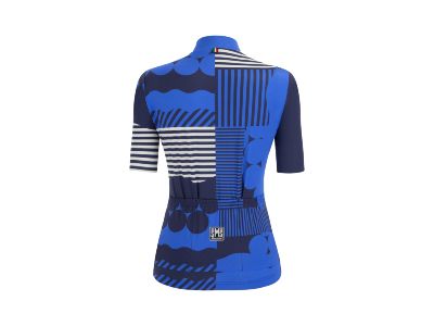 Santini Giada Optic Lady dámský dres, royal blue