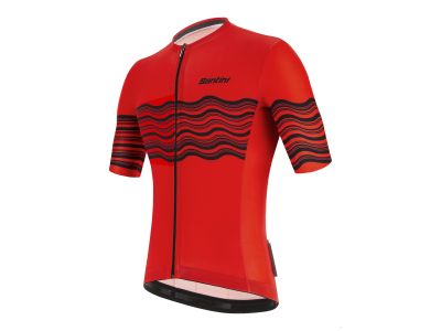 Santini Tono Profilo jersey, red
