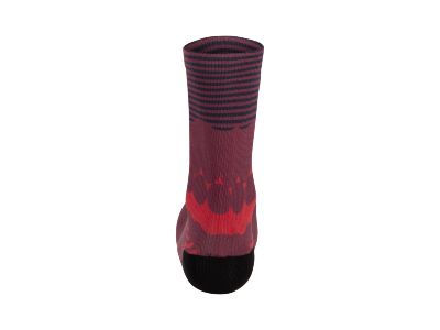 Santini Optic ponožky, červená