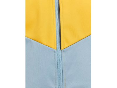 Craft CORE Glide Block bunda, modrá/žlutá