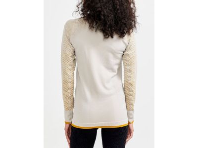 Craft ADV Warm Intensity women's long sleeve t-shirt, beige