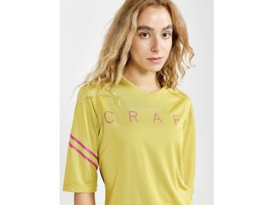 Craft CORE Offroad XT women&#39;s jersey, yellow/purple