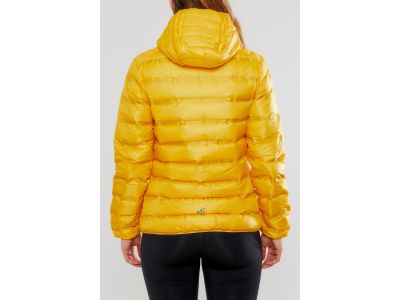 Jachetă de damă CRAFT Lightweight Down, galbenă