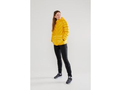 Craft Lightweight Down women&#39;s jacket, yellow