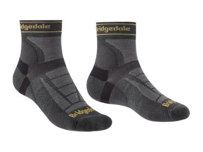 Bridgedale Trail Run UL T2 MS 3/4 CREW socks, gunmetal