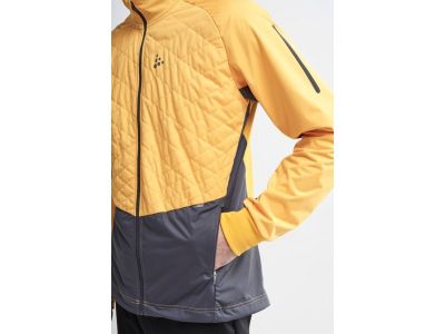 Craft Storm Balance jacket, yellow/grey