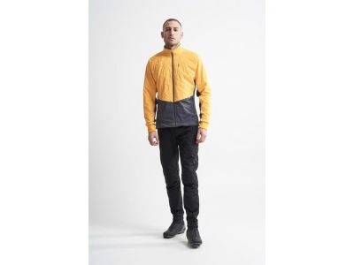 CRAFT Storm Balance kabát, sárga/szürke