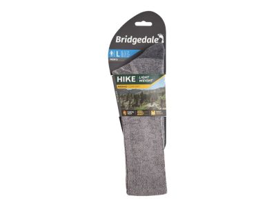 Bridgedale Hike LW MC BOOT zokni, szürke