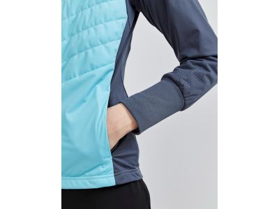 CRAFT Storm Balance női kabát, világoskék/szürke