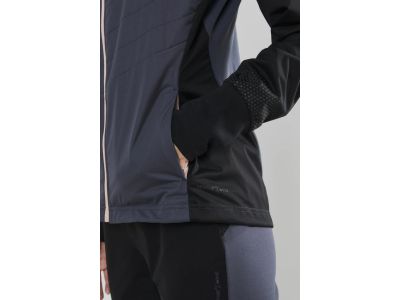Jachetă de damă CRAFT Storm Balance, gri închis/negru