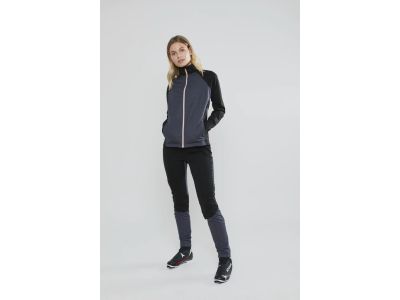 CRAFT Storm Balance női kabát, sötétszürke/fekete