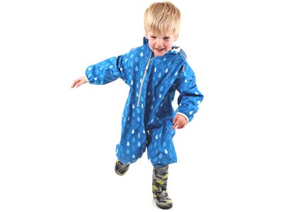 LittleLife Waterproof Suit detský overal, raindrops