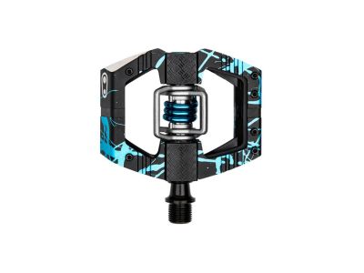Crankbrothers Mallet Enduro LS Pedals Splatter Paint Blue MTBIKER.shop