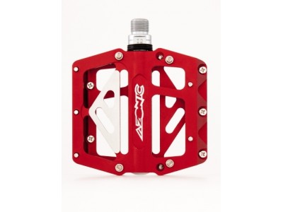 Azonic 420 Flat pedals red