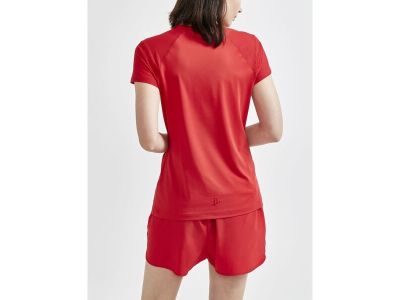Koszulka damska CRAFT ADV Essence Slim, czerwona