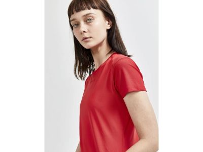Koszulka damska CRAFT ADV Essence Slim, czerwona