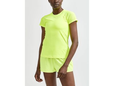 CRAFT ADV Essence Slim női póló, sárga