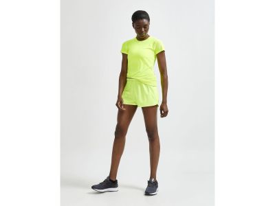 CRAFT ADV Essence Slim női póló, sárga