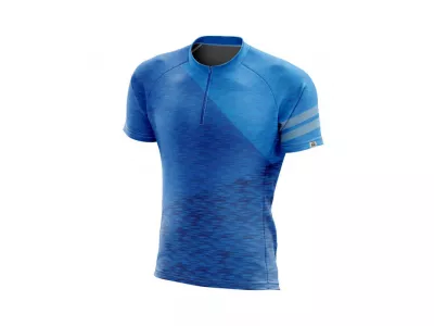 Koszulka rowerowa Northfinder DEWEROL, niebieska