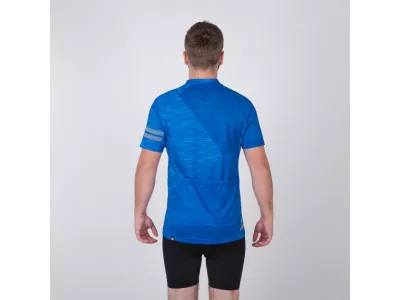 Koszulka rowerowa Northfinder DEWEROL, niebieska