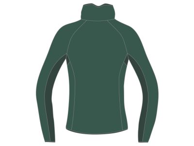 Karpos VERTICE polár pulóver, fenyő/sötétzöld